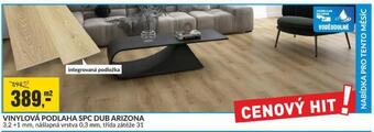 Baumax Vinylová podlaha spc dub arizona nabídka