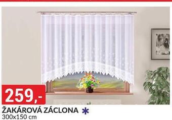 Baumax Žakárová záclona nabídka