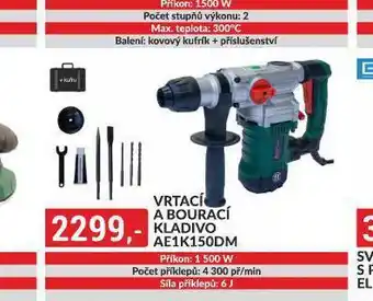 Baumax Vrtací a bourací kladivo nabídka