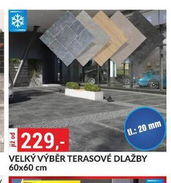 Baumax Terasová dlažba nabídka
