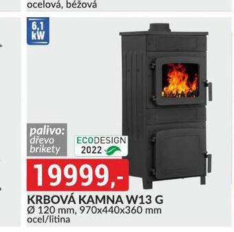 Baumax Krbová kamna w13 g nabídka