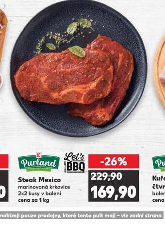 Kaufland Steak mexico nabídka