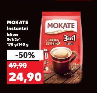 Kaufland Mokate instantní káva nabídka