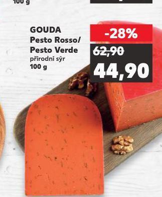 Kaufland Gouda pesto rosso / pesto verde nabídka