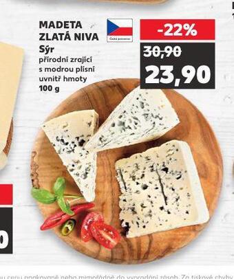 Kaufland Madeta zlatá niva sýr nabídka