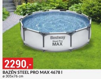 Baumax BAZÉN STEEL PRO MAX 4678l nabídka