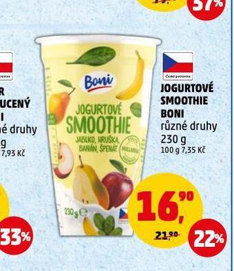 Penny Market Jogurtové smoothie nabídka