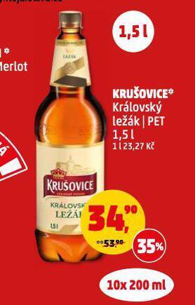 Penny Market Pivo krušovice nabídka