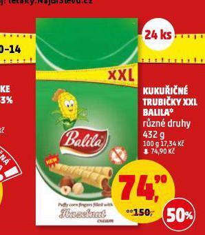 Penny Market Kukuřičné trubičky nabídka