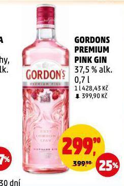 Penny Market Gordons gin nabídka