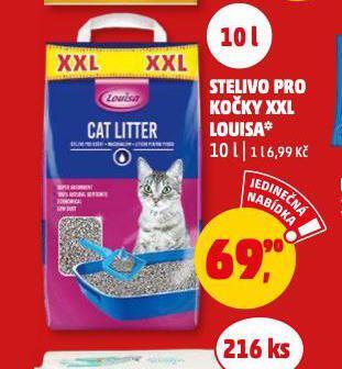 Penny Market Louisa stelivo pro kočky nabídka