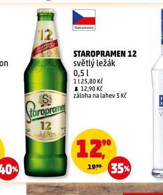 Penny Market Pivo staropramen nabídka