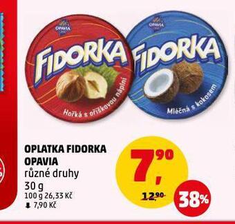 Penny Market Oplatka fidorka nabídka
