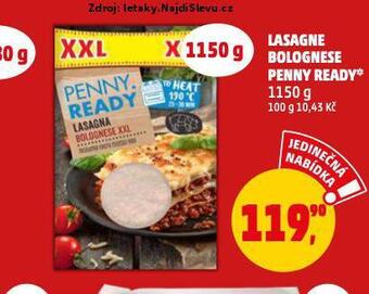 Penny Market Lasagne bolognese nabídka