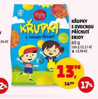 Penny Market Křupky s ovocnou příchutí nabídka