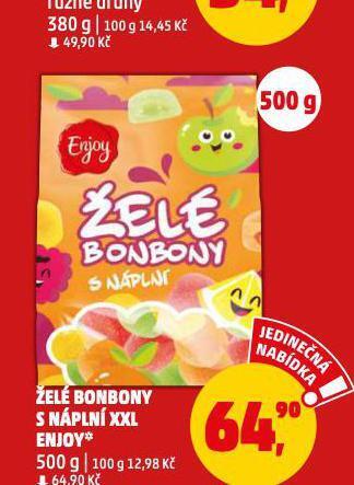 Penny Market Želé bonbony nabídka