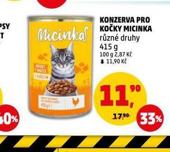 Penny Market Micinka konzerva pro kočky nabídka