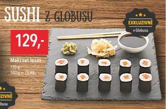 Globus Maki set losos sushi nabídka