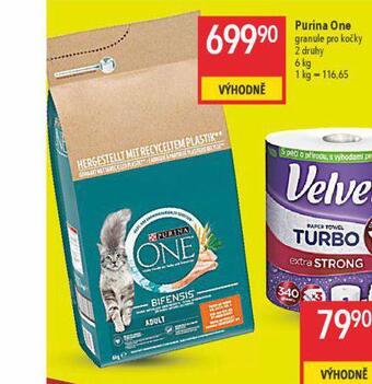 Globus Purina one granule pro kočky nabídka