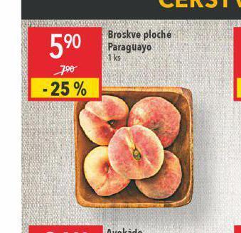 Globus Broskve nabídka