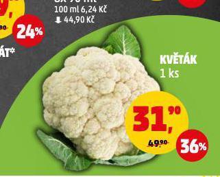 Penny Market Květák nabídka