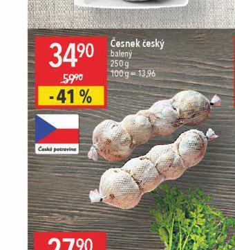 Globus Česnek nabídka