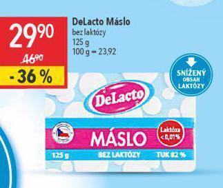 Globus Delacto máslo nabídka