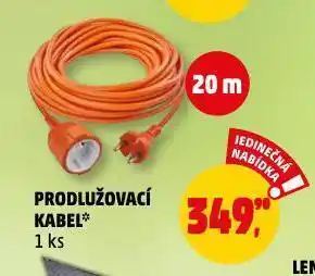 Penny Market Prodlužovací kabel nabídka