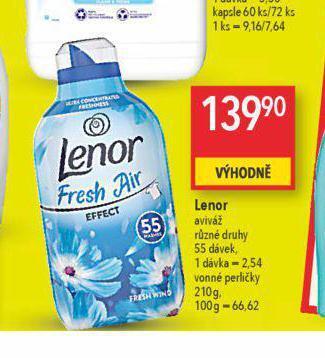 Globus Lenor aviváž nabídka
