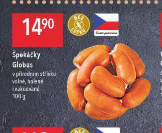 Globus Špekáčky nabídka