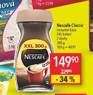 Globus Káva nescafé nabídka