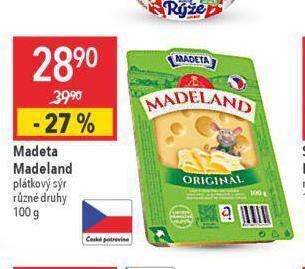 Globus Madeland sýr nabídka