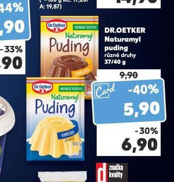 Kaufland Dr. oetker naturamyl puding nabídka