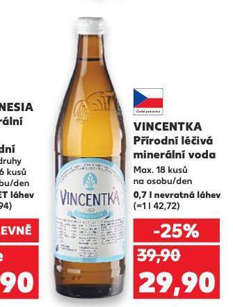 Kaufland Vincentka nabídka