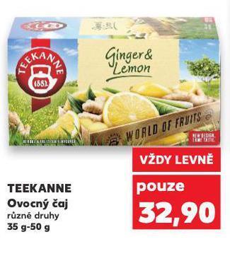 Kaufland Teekanne ovocný čaj nabídka