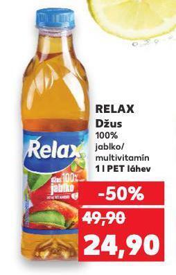 Kaufland Relax džus nabídka