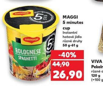 Kaufland Maggi 5 minutes cup nabídka