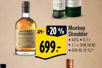 Albert Monkey shoulder nabídka