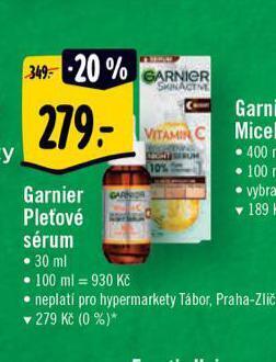 Albert Garnier pleťové sérum nabídka