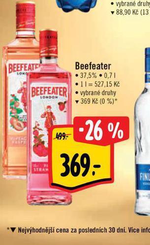 Albert Beefeater nabídka