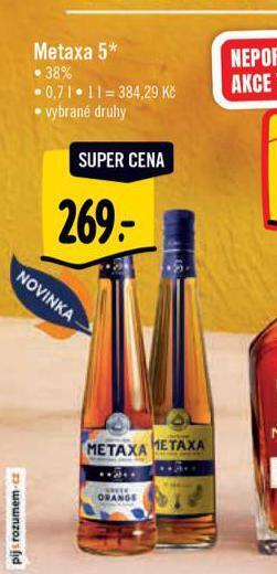 Albert Metaxa 5* nabídka