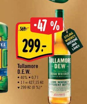 Albert Tullamore dew 40% nabídka