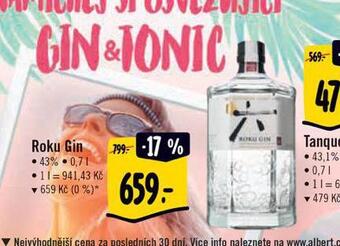 Albert Roku gin nabídka