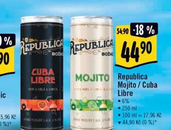 Albert Republica mojito / cuba libre nabídka