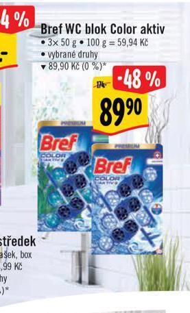 Albert Bref wc blok color aktiv nabídka