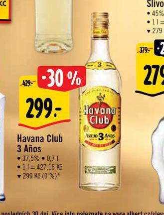 Albert Havana club 3 anos nabídka