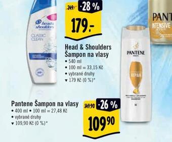 Albert Pantene šampon nabídka