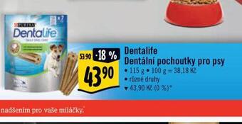 Albert Dentalife dentální pochoutky pro psy nabídka