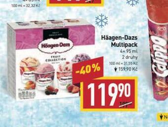 Billa Haagen-dazs zmrzlina nabídka