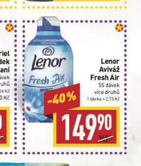 Billa Lenor aviváž nabídka